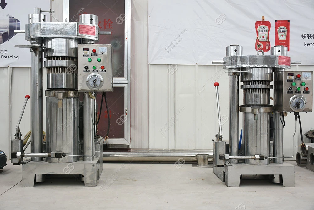 High Oil Yield Seed Oil Processing Equipment Oil Cold Press Machine